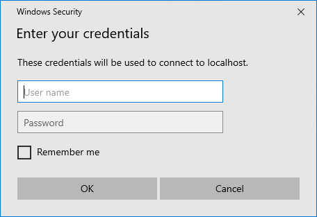 Windows Security RDP Login