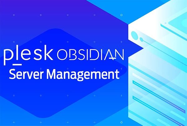 Server management with Plesk Obsidian