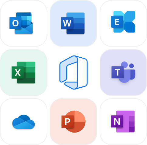 Lots of Microsoft Office apps included